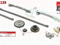 Kit lant de distributie TCK139 FAI AUTOPARTS pentru Nissan Dualis Nissan Qashqai Renault Latitude Renault Clio Renault Euro Nissan X-trail Renault Laguna Nissan Tiida Nissan Bluebird Renault Megane Renault Gran