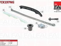 Kit lant de distributie TCK197NG FAI AUTOPARTS pentru Fiat 500 Alfa romeo Mito Fiat 500l Fiat Panda