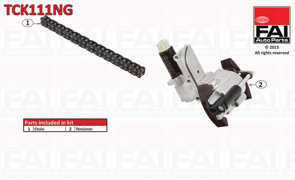 Kit lant de distributie # Vw Jetta 1998 1999 2000 2001 2002 2003 2004 2005 # TCK111NG # FAI AUTOPARTS