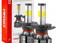 Kit Led H4 Amio COB 4Side 38W 6500K 02843