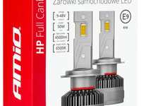 Kit Led H7 Amio HP H7-1 50W 6500K Full Canbus 03675