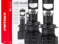 Kit Led H7 Amio PL Lens Canbus 60W 9/36V 6000K 03668