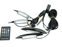 KIT lumina sub aripa LED SMD RGB cu telecomanda