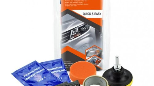 Kit polish pentru faruri, Visbella HEADLIGHT