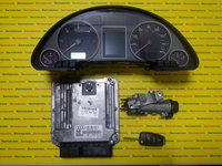 Kit pornire Audi A4 2.0TDI 0281012267, 03G906016CL, motor BLB