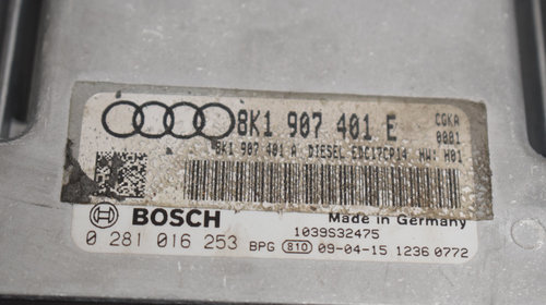 Kit pornire Audi A4 B8 2.7 TDI 190 CP CGKA 8K1907401E 2009 564