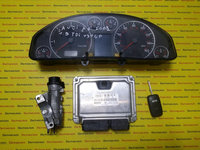 Kit pornire Audi A6 1.9 tdi 0281011046, 038906019HM, motor AVF