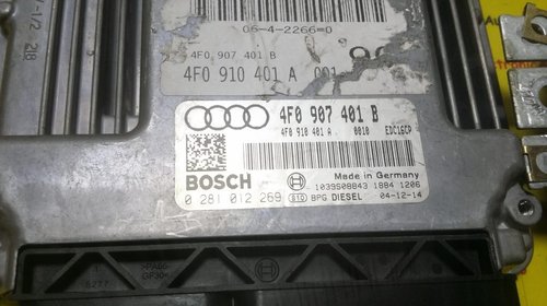 Kit pornire Audi A6 3.0TDI 0281012269, 4F0907401B, motor BMK