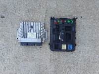 Kit pornire, calculator motor, bsi si cip Citroen C5, 2.0 hdi, 2009, 9663548180, 9666266580