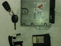 Kit Pornire Calculator Motor/ ECU Imobilizator/ Cititor Cheie Modul Confort Cheie cu Cip Nissan Primera P12 2.2D 2001-2008