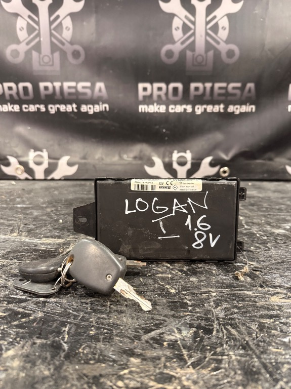 Kit pornire Dacia Logan 1 - Calculator confort + cheie (Logan 1.6 8V) - imagine 1