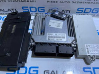 Kit Pornire ECU Calculator Motor Cip Cheie si Imobilizator BMW Seria 1 E81 E87 118 2.0 d 121CP 2003 - 2010 Cod 0281011631 7795844 7796558