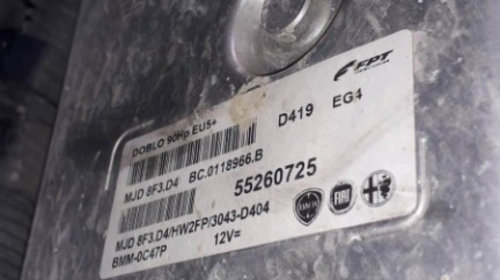 Kit pornire Fiat Doblo 1.3Multijet 2014 E5 55260725