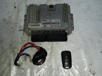 Kit Pornire Hyundai i30 1.6 CRDi 85 kW Calculator Motor/ ECU Inel Blocator Volan si Cheie cu Cip 2007-2012