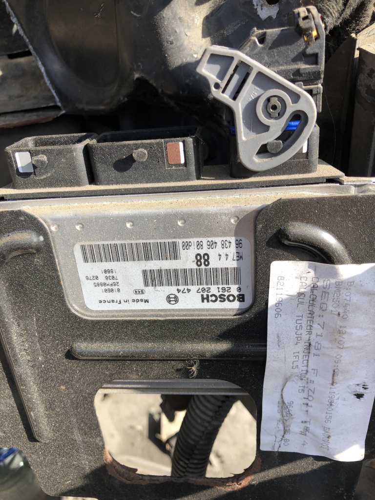 Kit pornire peugeot 307 motor 1.6 16v cod nfu 0261207474 sh de