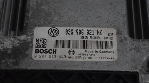 Kit pornire VW Passat B6 2.0 Tdi BMP 03G906021NK 492