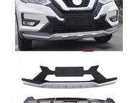 KIT PROTECTIE BARA FATA SI SPATE Nissan X-Trail 2017 si mai sus, cu LED de zi