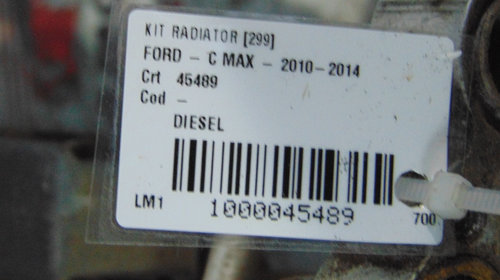 Kit radiatoare Ford C-Max din 2014, motor 2.0 Diesel