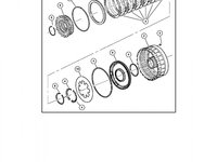 Kit reparatie ambreiaj hidraulic cutia viteza Grand Cherokee (poz.1) CHRYSLER OE 04799457AE