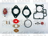 Kit reparatie carburator MERCEDES T2/L AUDI 100 C3 80 B2 OPEL CORSA A CORSA A TR KADETT D REKORD E SEAT IBIZA I MALAGA RONDA VW GOLF I ILTIS JETTA I 1.0-2.3 08.77-12.93 MEAT-DORIA S5G