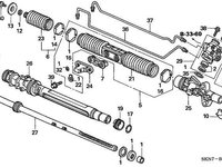 Kit reparatie caseta directie cu ax Honda Cr v II (poz.28) HONDA OE 53641SKNG01