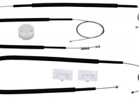 Kit reparatie macara geam fata Mercedes Vito / Viano ( W639) 2003-2010 electrica dreapta (cablu role si suport geam)