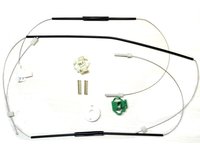 Kit reparatie macara geam Vw Polo 9N 1995-2001, Seat Ibiza 6K, Cordoba 6K 1999-2002 , electrica - fata dreapta (cablu role si suport geam)