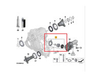 Kit reparatie motoras cutie transfer BMW X3 E83