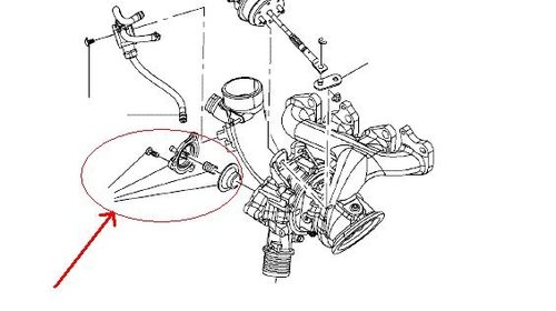 Kit Reparatie Valva Bypass Opel Astra j 1.4 T