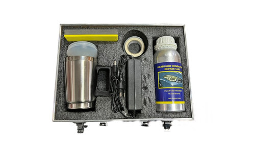 Kit restaurare faruri polimer cana aluminiu in cutie 220v Cod: 14251-3