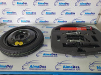 Kit rezerva slim Toyota Corolla / CH-R / Avensis cu cric si cheie 125/70R17