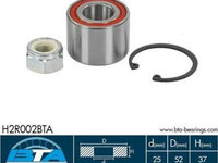 Kit rulment roata NISSAN MICRA C+C III (K12) BTA H2R002BTA