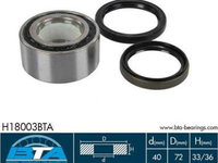 Kit rulment roata SUZUKI IGNIS I (FH) BTA H18003BTA