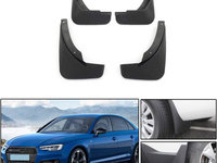 Kit / Set 4 aparatori noroi dedicate AUDI A4 B9 2016-prezent Sedan / Berlina / Limuzina (MUD1073 CH-1)