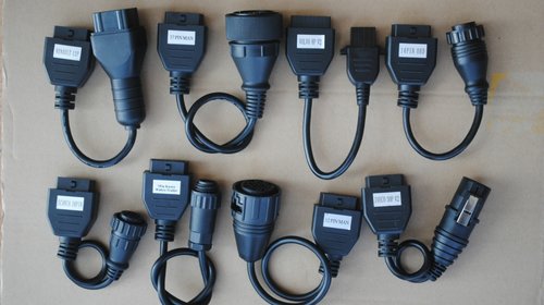 Kit set 8 cabluri adaptoare autocom si delphi