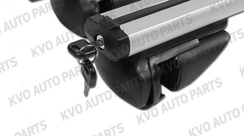 Kit set bare portbagaj cu cheie AUDI A4 B7 2004-2008 Combi / Break / Caravan - Aluminiu - K20