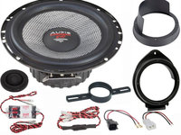 KIT Sistem component Dedicat Opel Astra K Evo 2 x-fit 6.5" 165mm 110W pe 2 căi Crossover plug'n'play Audio System German Sound