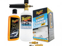 Kit Spalare Auto Lance Si Sampon Meguiar's Car Wash Snow Cannon G192000EUMG