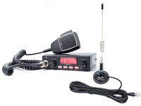 Kit Statie radio CB TTi TCB-550 EVO + Antena CB PNI ML29, lungime 34 cm TTI-PACK70