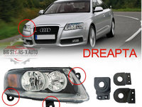 Kit suporti reparatie profesionala prindere far Audi A6 C6 avant An producție 2005-2008 partea dreapta +