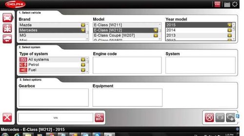Kit Tester Diagnoza Auto Delphi2 v2020 Profesional&Laptop performant cu Autodata Service