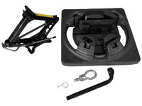 Kit Trusa Unelte Portbagaj Spuma + Cric + Cheie + Cui Remorcare + Carlig Extragere Oe Ford Focus 2 2004-2012 6M51-17080-AB