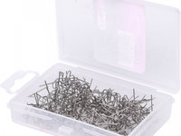 Ks Tools Cleme Pentru Reparatie Materiale Plastice Forma W Ø 0,6 mm 100 De Bucăți 150.1053