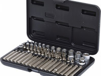 Ks Tools Set Chei Tubulare Torx Si Biti 1/4", 3/8", 1/2" 57 Piese 911.4305