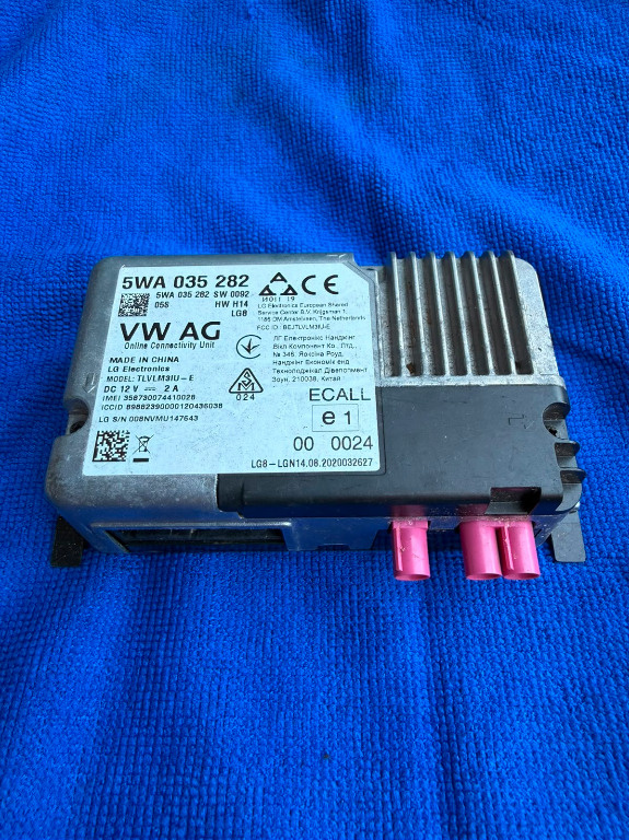 L19 MODUL TELEFON SKODA KAMIQ / SCALA / AUDI / SEAT 5WA035282