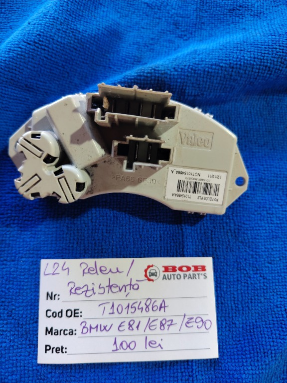L24 Releu Rezistenta aeroterma bord BMW seria 1 seria 3 E81 E90 T1015486A