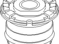 Lagar, suport ax MERCEDES-BENZ SL (R230), MERCEDES-BENZ E-CLASS limuzina (W211), MERCEDES-BENZ E-CLASS T-Model (S211) - TOPRAN 400 535