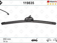 Lamela stergator 119835 SWF pentru Chevrolet Matiz Chevrolet Spark Toyota Ist Toyota Urban Chevrolet Aveo Fiat Sedici Toyota Vitz Toyota Yaris Toyota Yarisvitz Nissan March Nissan Micra Honda Fit Honda Jazz Hyundai Grand Nissan Note Honda Civic Honda