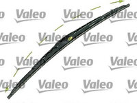 Lamela stergator 574192 VALEO pentru Audi A8 Audi A6 Volvo S80