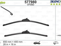 Lamela stergator 577980 VALEO pentru Peugeot 206 Nissan Qashqai Nissan X-trail Renault Kadjar Hyundai Kona Nissan Leaf Toyota Rav Mazda 3